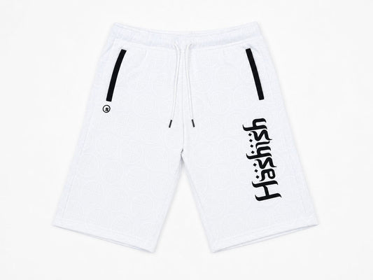 Hashish x SeedleSs Stash Shorts - White