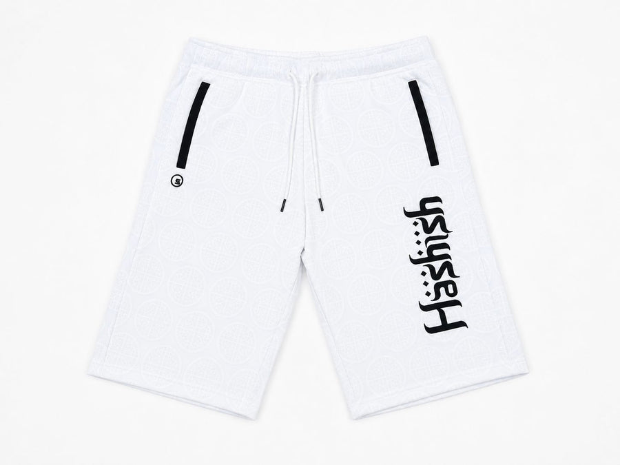 Hashish x SeedleSs Stash Shorts - White