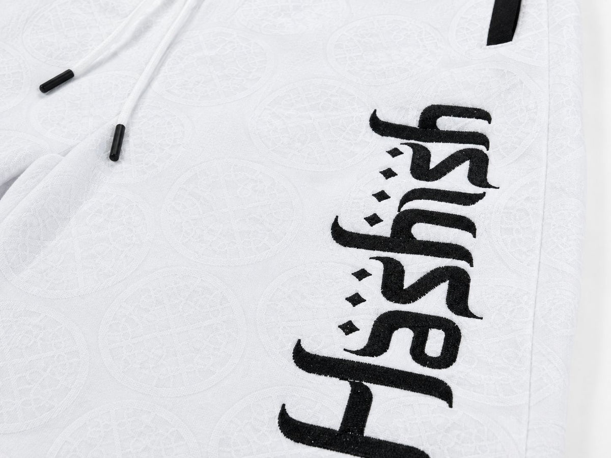 Hashish x SeedleSs Stash Shorts - White