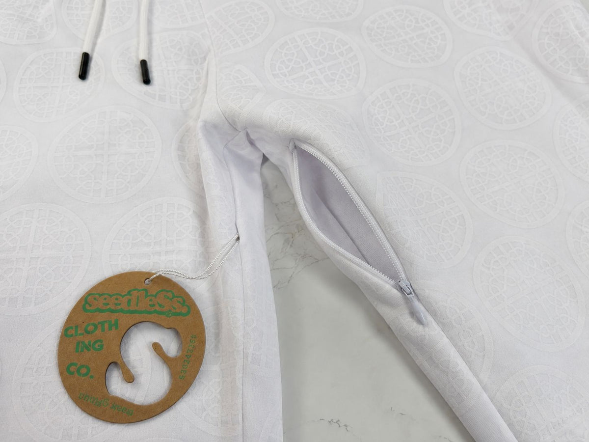 Hashish x SeedleSs Stash Shorts - White