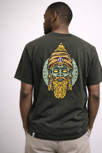 Hashish x SeedleSs Graphic Tee – Green