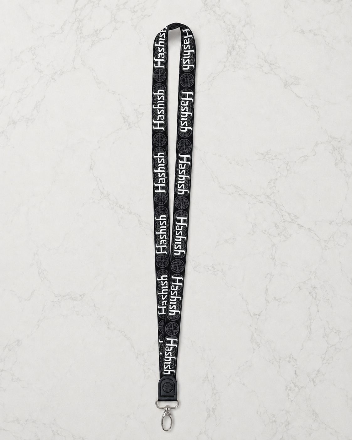 Hashish Signature Lanyard - black