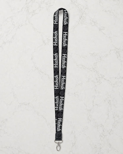 Hashish Signature Lanyard - black