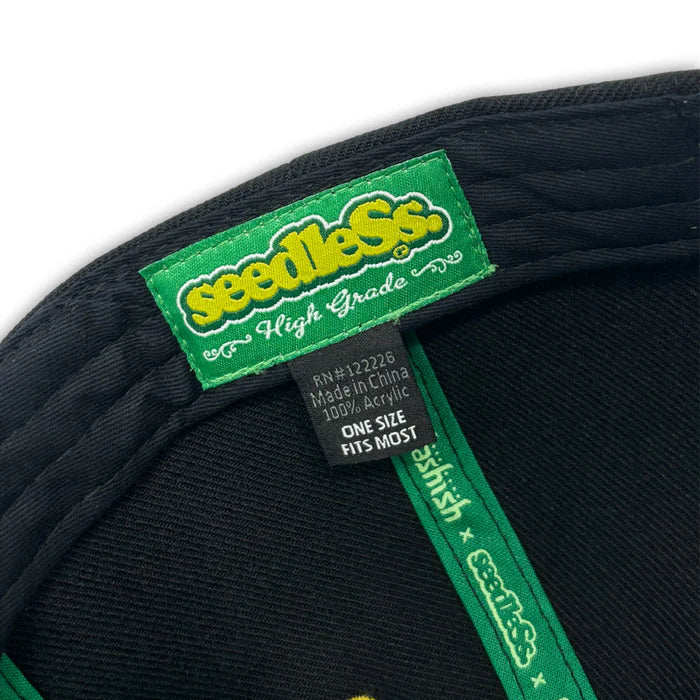 Hashish x SeedleSs Snapback Hat – Green
