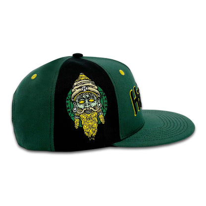 Hashish x SeedleSs Snapback Hat – Green