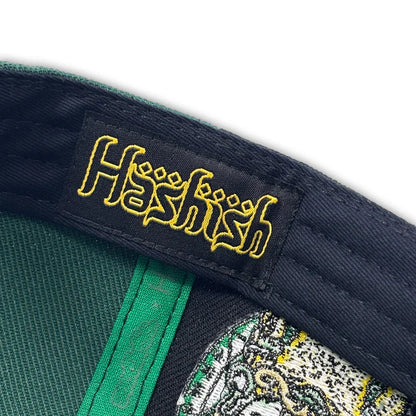 Hashish x SeedleSs Snapback Hat – Green