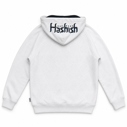 Hashish x SeedleSs Stash Pocket Hoodie – White