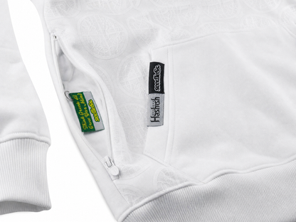 Hashish x SeedleSs Stash Pocket Hoodie – White