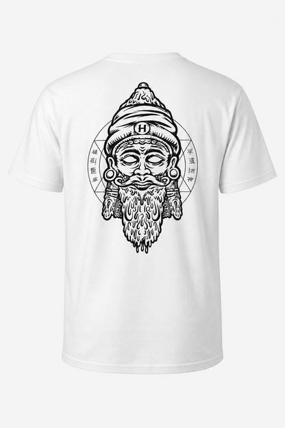 Hashish Signature Tee — Regular Fit White