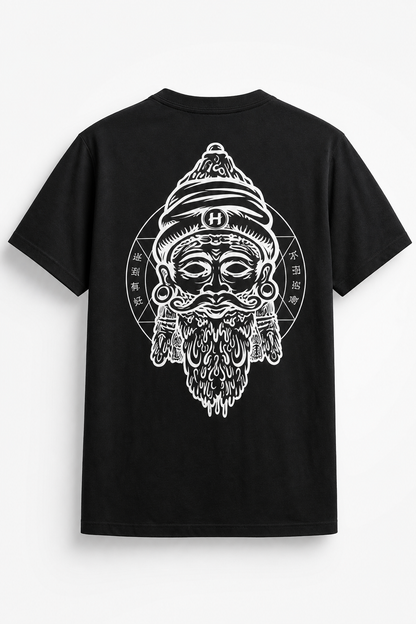 Hashish Signature Tee — Regular Fit Black