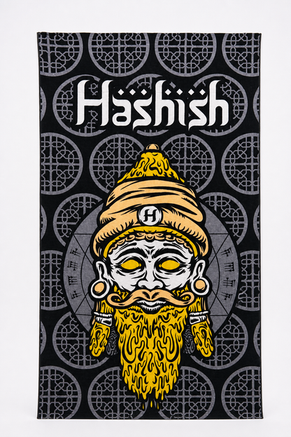 Stash Towel Hashish x SeedleSs black