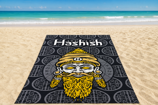 Stash Towel Hashish x SeedleSs black