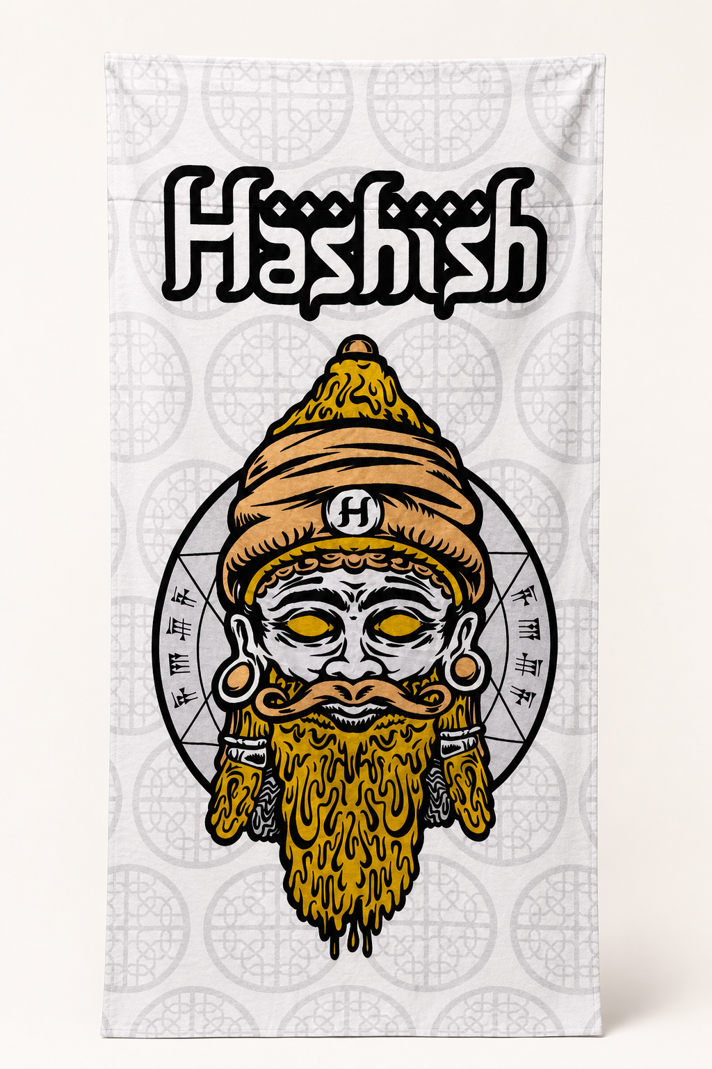 Stash Towel Hashish x SeedleSs White