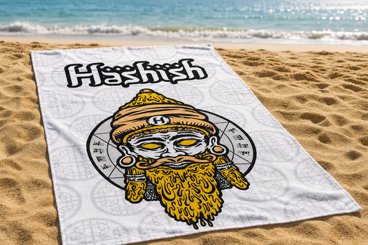Stash Towel Hashish x SeedleSs White