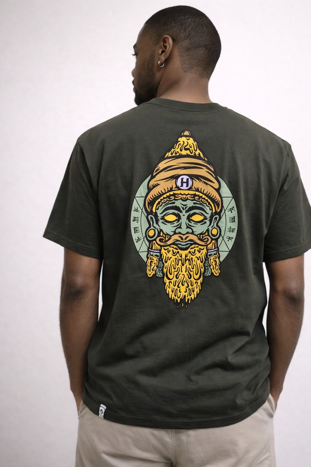 Hashish x SeedleSs Graphic Tee – Green