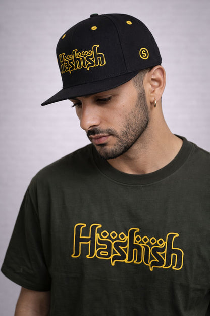 Hashish x SeedleSs Snapback Hat – Black