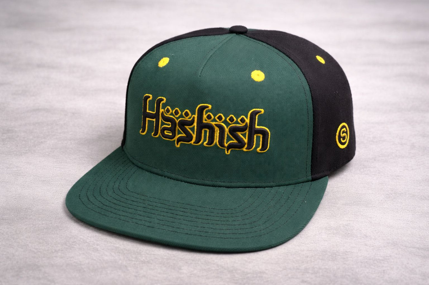 Hashish x SeedleSs Snapback Hat – Green