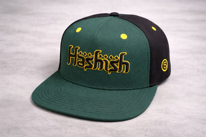Hashish x SeedleSs Snapback Hat – Green