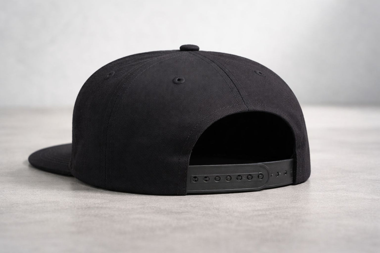 Hashish x SeedleSs Snapback Hat – Black Leather Patch